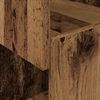 vidaXL Hj&oslash;rneskap Gammelt tre 25,5x25x102cm Konstruert tre
