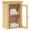 vidaXL Baderomsskap Corona 45x27x64,5 cm heltre furu