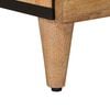vidaXL Nattbordskap Naturlig 50 x 33 x 60 cm Massiv mango tre