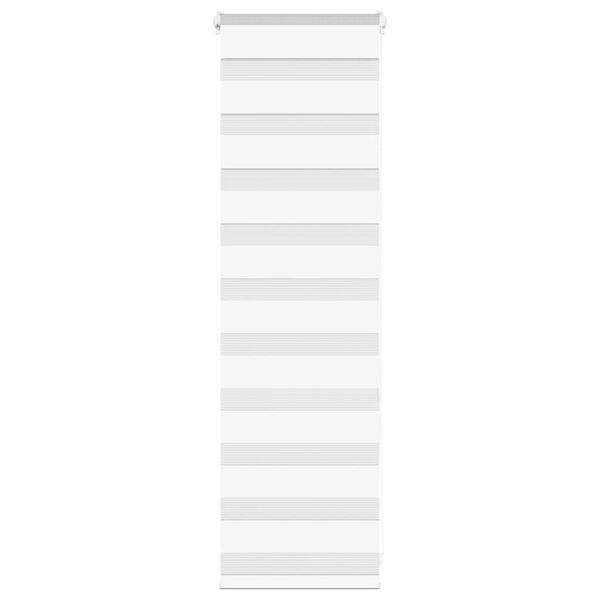 vidaXL Sebragardin hvit 45x100 cm stoff bredde 40,9 cm polyester