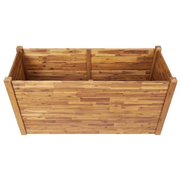 vidaXL Høybed 160x60x84 cm heltre akasie