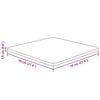 vidaXL Firkantet bordplate lysebrun 70x70x1,5 cm behandlet heltre eik