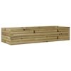 vidaXL Plantekasse 110x40x23 cm impregnert furu