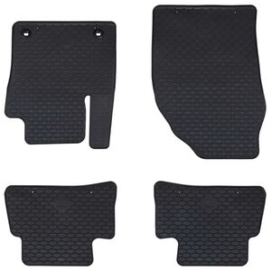 vidaXL Bilmatte 4 pcs Svart Passer til Toyota C-HR Hybrid 2023- Gummi