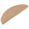 vidaXL Selvklebende trappematter 15 stk 56x17x3 cm beige
