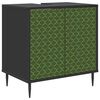 vidaXL Baderomsskap GELEEN Svart eik 60 x 40 x 61 cm Konstruert tre