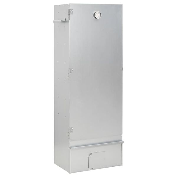 vidaXL Ovnsr&oslash;yker med kaldr&oslash;ykgenerator galvanisert st&aring;l