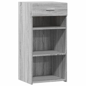 vidaXL Skjenk gr&aring; sonoma 45x42,5x93 cm konstruert tre