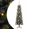 vidaXL Kunstig juletre med 150 LED gr&oslash;nn 150 cm PVC og plast og st&aring;l