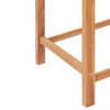 vidaXL Barsett 3 deler heltre teak