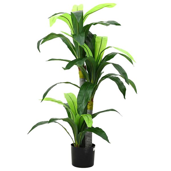 vidaXL Kunstig dracaena 9 blader 120 cm gr&oslash;nn