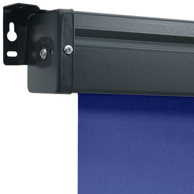 vidaXL Sidemarkise for balkong 170x250 cm blå