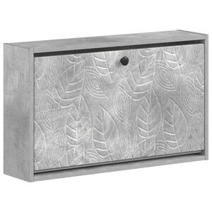 vidaXL Vegghengt skoskap DELFT 71 x 17 x 43 cm Konstruert tre