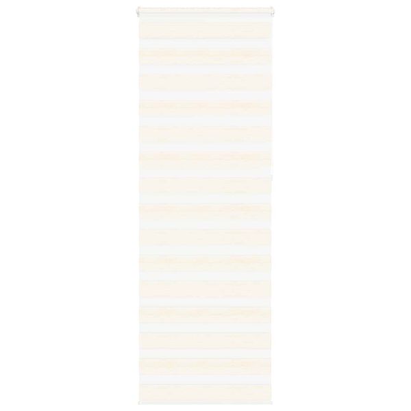 vidaXL Sebragardin marmor beige stoff bredde 75,9 cm polyester