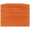 vidaXL Plantekasse voksbrun 90x60x45,5 cm heltre furu