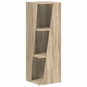 vidaXL Sidehylle 33 x 32 x 100,5 cm Konstruert tre Sonoma eik