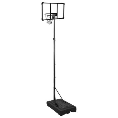vidaXL Basketballplate gjennomsiktig 280-350 cm polykarbonat