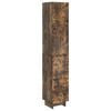 vidaXL Skapsett 2 pcs R&oslash;kt Eik 34,5 x 33 x 90 cm Konstruert tre