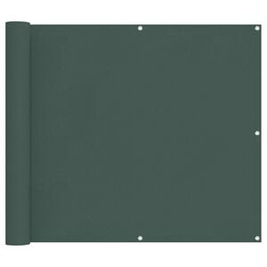 vidaXL Balkong Skjerm 90 x 200 cm PU-belagt oxford alu