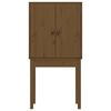 vidaXL Highboard honningbrun 60x40x120 cm heltre furu