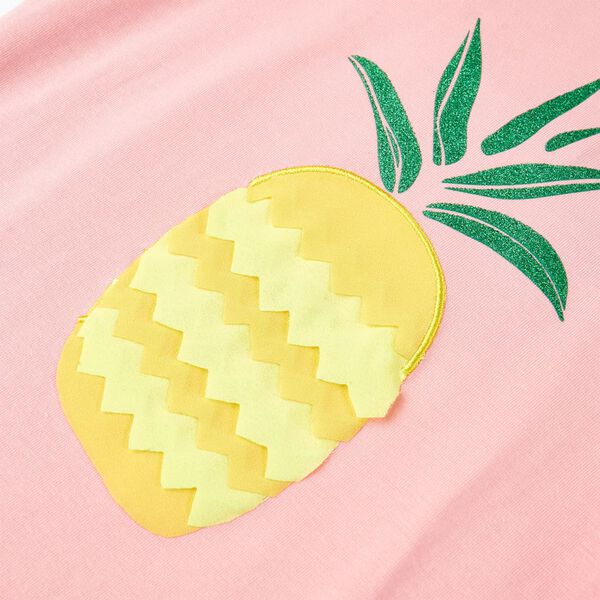 T-skjorte for barn rosa 140