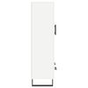 vidaXL Highboard hvit 69,5x31x115 cm konstruert tre