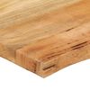 vidaXL Bordplate 70x60x3,8 cm naturlig kant heltre mango