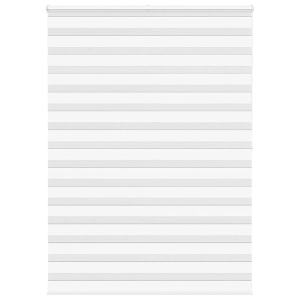 vidaXL Sebragardin hvit 160x200 cm stoff bredde 155,9 cm polyester