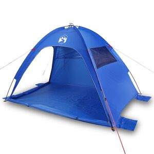 vidaXL Strandtelt azurbl&aring; vanntett