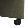 vidaXL Spisestoler 2 pcs Army grønn 57 x 66 x 94 cm Faux semsket skinn
