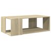 vidaXL Salongbord sonoma eik 89,5x48x30 cm konstruert tre