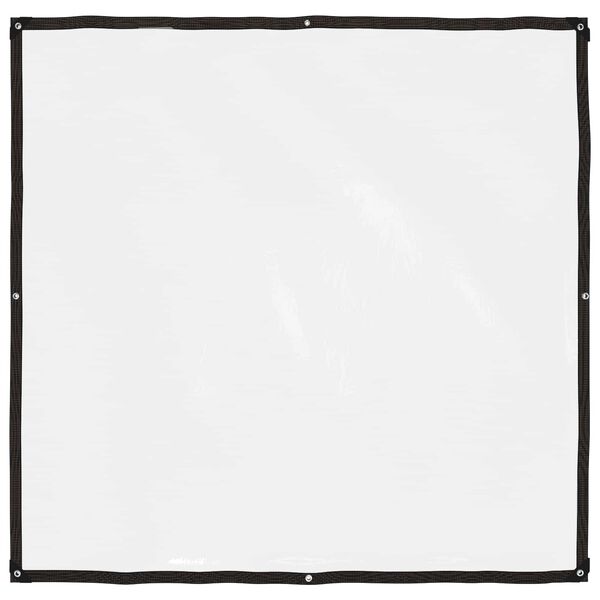 vidaXL Presenning med &oslash;yer Gjennomsiktig 2 x 2 m Polyethylen