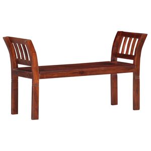 vidaXL Benk 111 cm heltre akasie