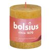 Bolsius Rustikke s&oslash;ylelys Shine 4 stk 80x68 mm bikake gul