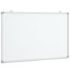 vidaXL Magnetisk tavle 80x50x1,7 cm aluminium