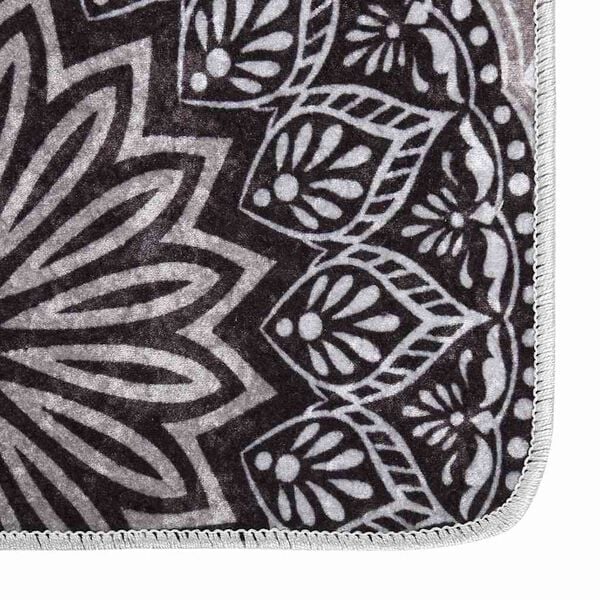 vidaXL Vaskbart teppe 160x230 cm flerfarget