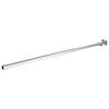vidaXL St&oslash;ttearm for dusjd&oslash;r rustfritt st&aring;l 70-120 cm