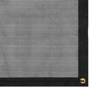 vidaXL Tilhengernett HDPE 2x3,5 m svart