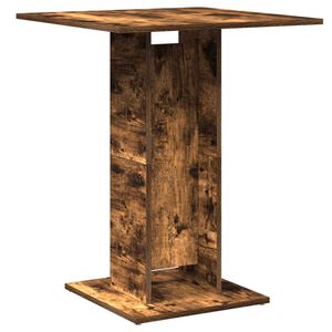 vidaXL Bistrobord r&oslash;kt eik 60x60x75 cm konstruert tre