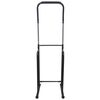vidaXL Justerbar pull-up/dipsstativ 175-224 cm svart