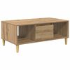 vidaXL Kaffebord Artisan Eik 90 x 50 x 26.5 cm Konstruert tre