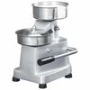 vidaXL Hamburgerpresse med 500 stk mellomleggspapir aluminium 13 cm
