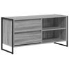 vidaXL TV-skap 100 x 36 x 49,5 cm Gr&aring; Sonoma Konstruert tre