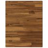 vidaXL Rektangul&aelig;r Bordplate 40 x 40 x 3,2 cm Torget Solid akasietre