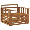 vidaXL 2 stk. Utesofa Naturlig