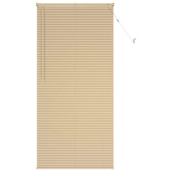 vidaXL Venetiansk persienne Lys Brun med M&oslash;nster 213 x 70 cm PVC