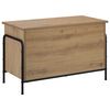 vidaXL Lagringsboks Artisan eik 80 x 40 x 49,5 cm Konstruert tre