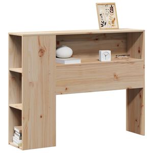 vidaXL Hodegavl med oppbevaring 75 cm heltre furu