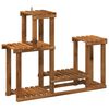 vidaXL Planteholder Naturlig 90 x 25 x 73 cm Solid akasietre