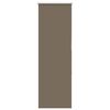 vidaXL Rullegardin lystette 50x130 cm stoff bredde 45,7 cm polyester
